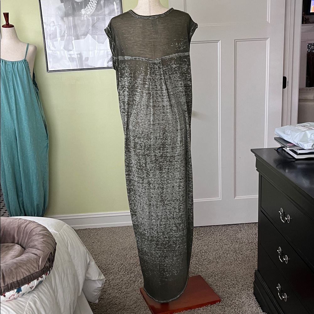 Free People Keep Me Maxi T Shirt Dress - Picture 6 of 14